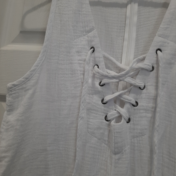 One Teaspoon White Soul Silence Jumpsuit XXS - Picture 3 of 10